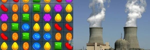 candy-crush y reactor nuclear